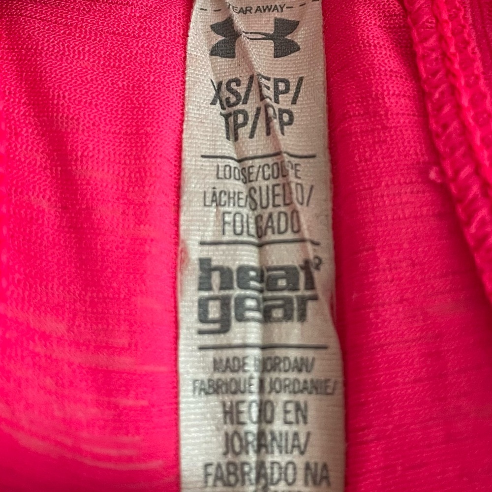 Under armor heat gear tank top Womens XS razorback - Picture 2 of 3